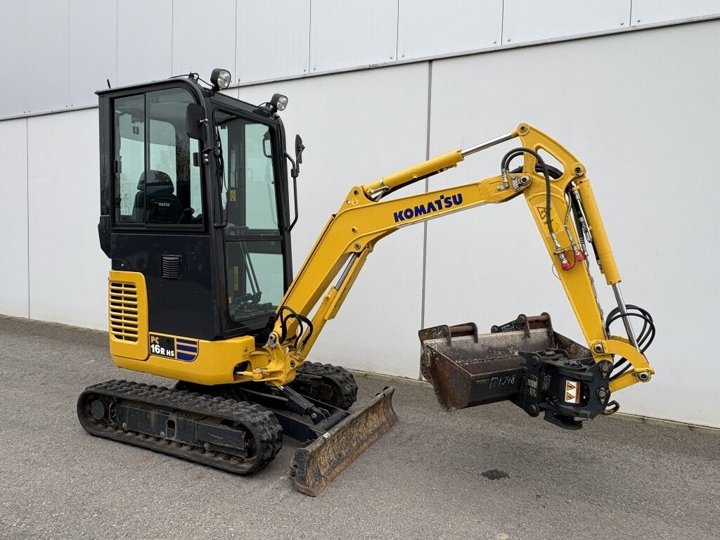 Minibagger KOMATSU MINIBAGGER PC 16 R-3HS Powertilt, 361 Betr.-Std. 20,40,100 Löffel KOMATSU MINIBAGGER PC 16 R-3HS Powertilt, 361 Betr.-Std. 20,40,100 Löffel- Photo 2