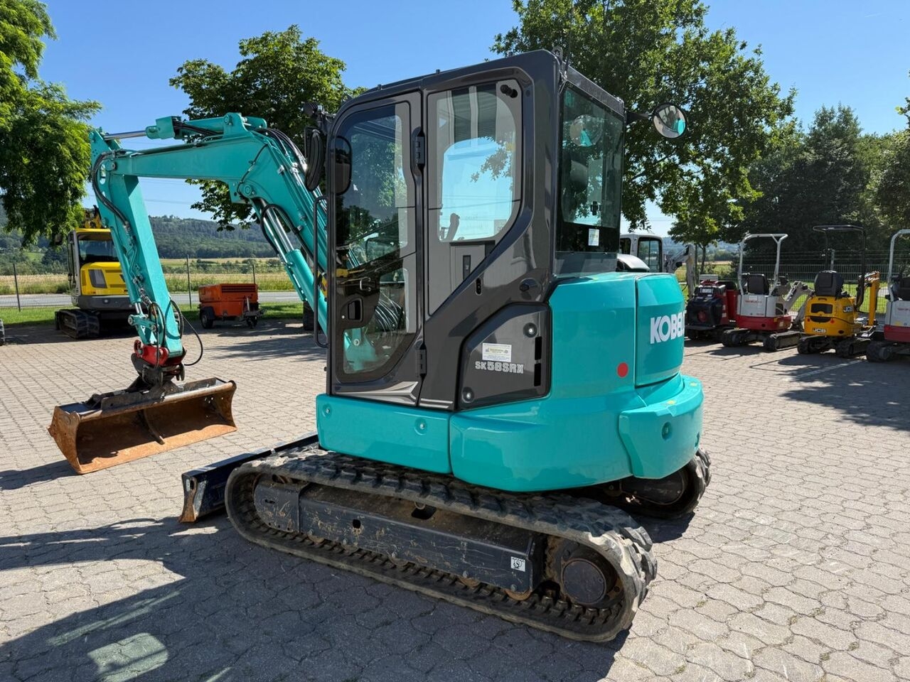 Minibagger Kobelco SK 58 SRX-7, Bj 23, 200 BH, HS03, GLV, TOP Kobelco SK 58 SRX-7, Bj 23, 200 BH, HS03, GLV, TOP- Photo 2