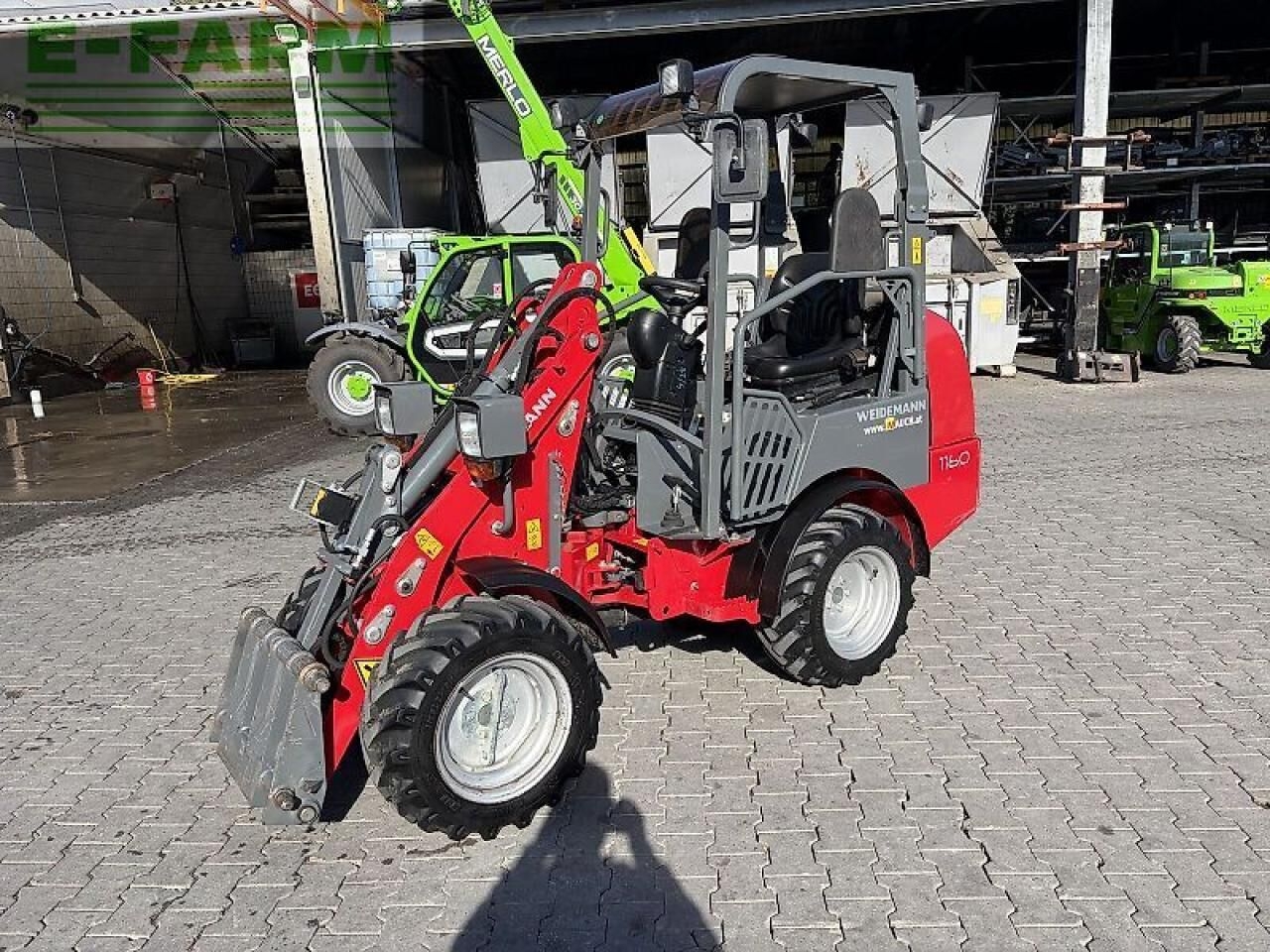 Minibagger Weidemann 1160 mit straßenzulassung- Photo 2