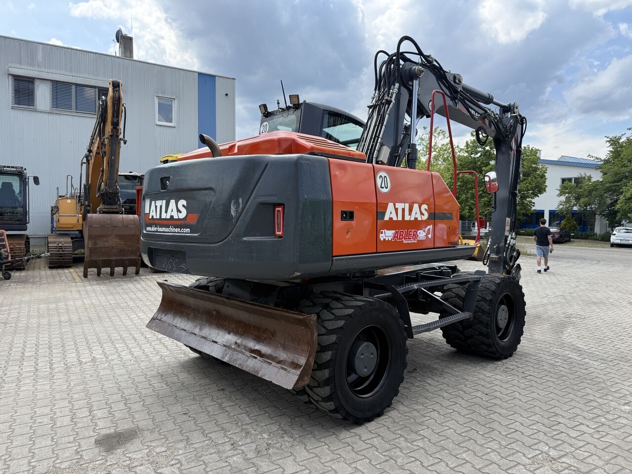 Bagger Atlas 150W Mobilbagger OQ65 SW Vollhydr. Atlas 150W Mobilbagger OQ65 SW Vollhydr.- Photo 3