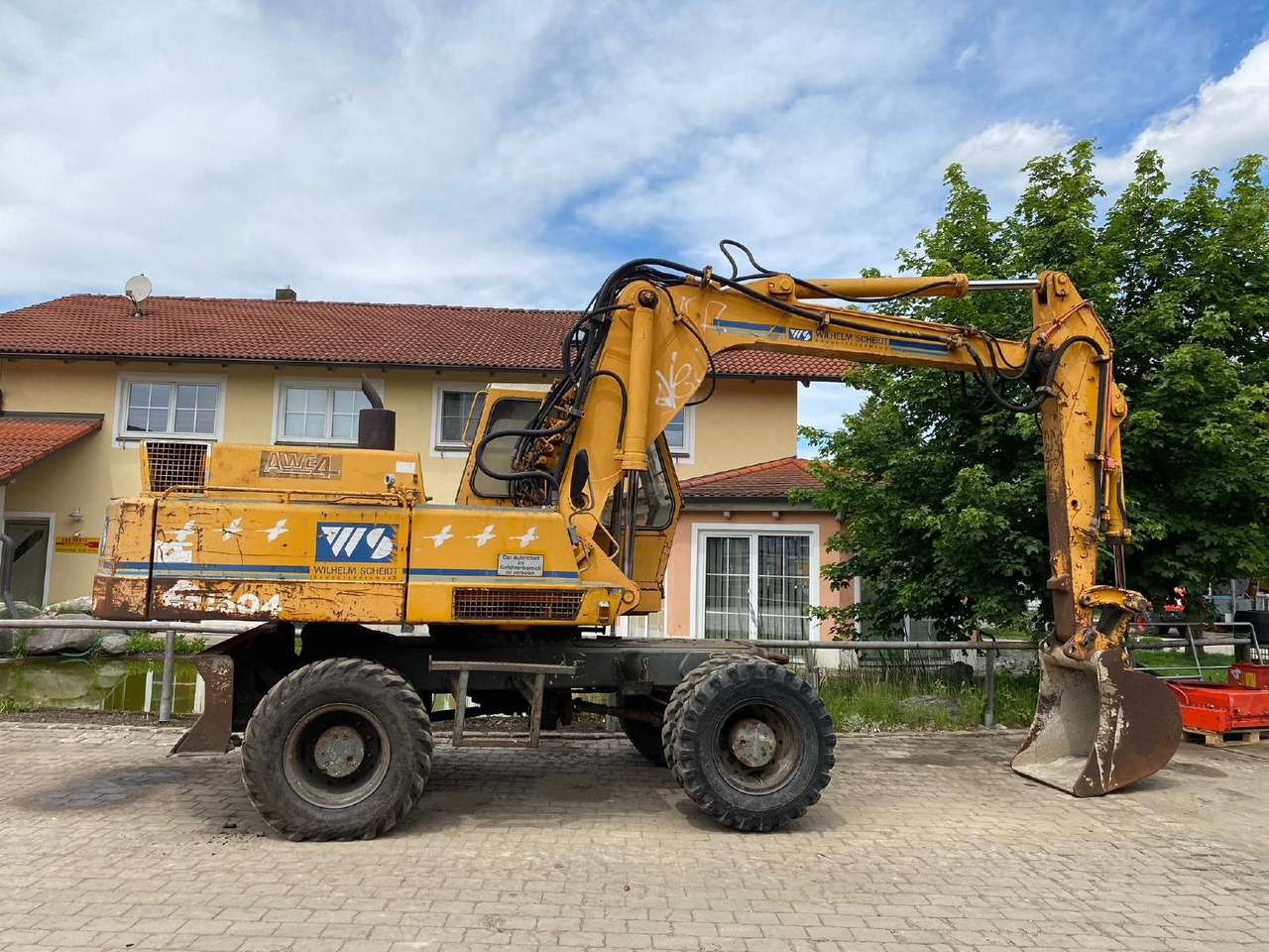 Pelle sur pneus Atlas AB 1604 Atlas AB 1604- Photo 2
