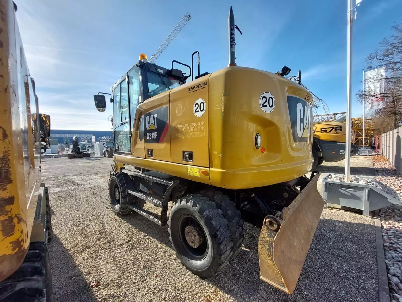 Mobilbagger 2017 Caterpillar M 318F 2017 Caterpillar M 318F- Photo 3