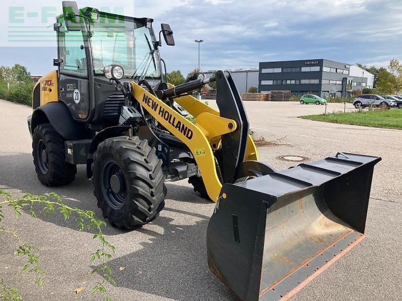 Minibagger New Holland w 70 c- Photo 3