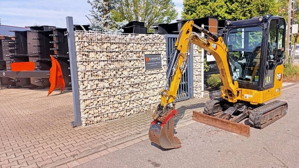 Minibagger CAT 301.8 mit Löffel, Schnellwechsler CW05, Knickmatik- Photo 2