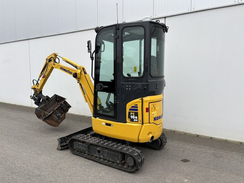 Minibagger KOMATSU MINIBAGGER PC 16 R-3HS Powertilt, 361 Betr.-Std. 20,40,100 Löffel KOMATSU MINIBAGGER PC 16 R-3HS Powertilt, 361 Betr.-Std. 20,40,100 Löffel- Photo 3
