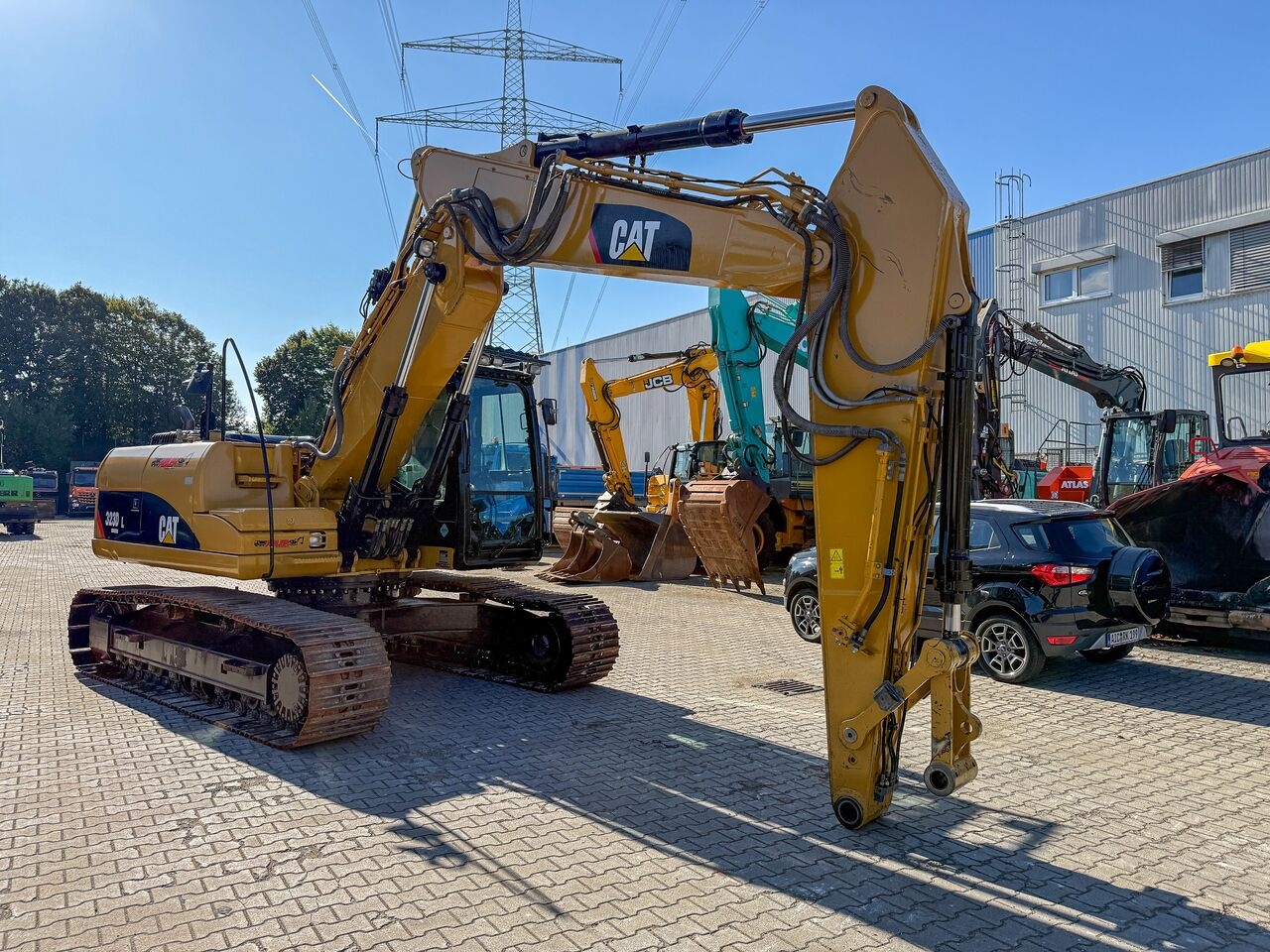 Bagger CAT 323 D Verstellausleger Klimaauto.- Photo 3