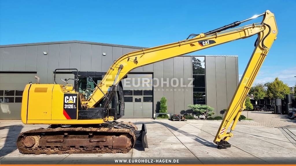 Long reach excavator CAT 312 E L, Bagger mit Long Reach 12 m, Klima, Kamera- Photo 2