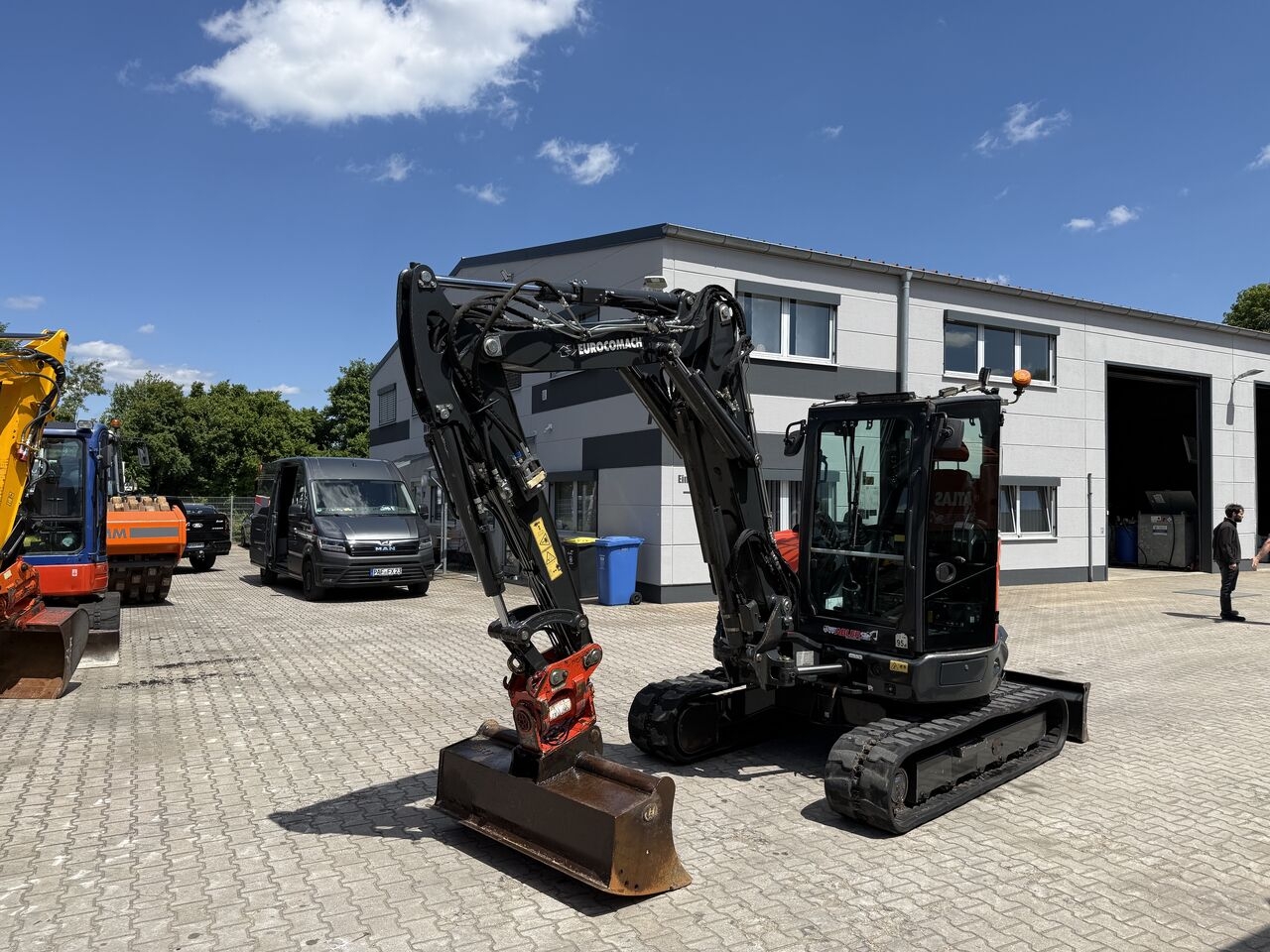 Bagger Eurocomach ES65TR Minibagger Powertilt Eurocomach ES65TR Minibagger Powertilt- Photo 2
