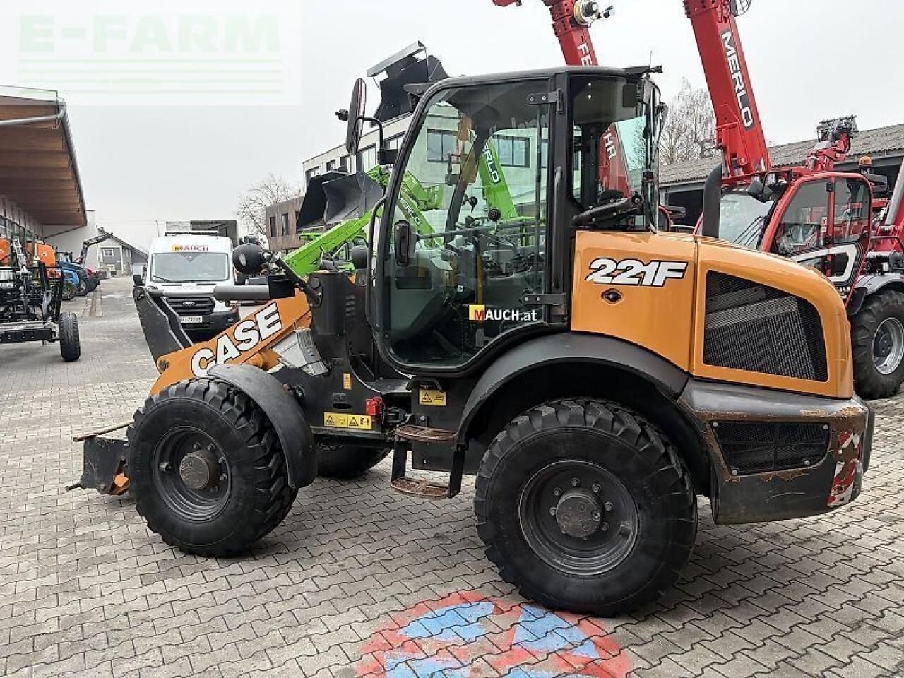 Minibagger Case-IH 221f mit euroadapter hydraulisch- Photo 3