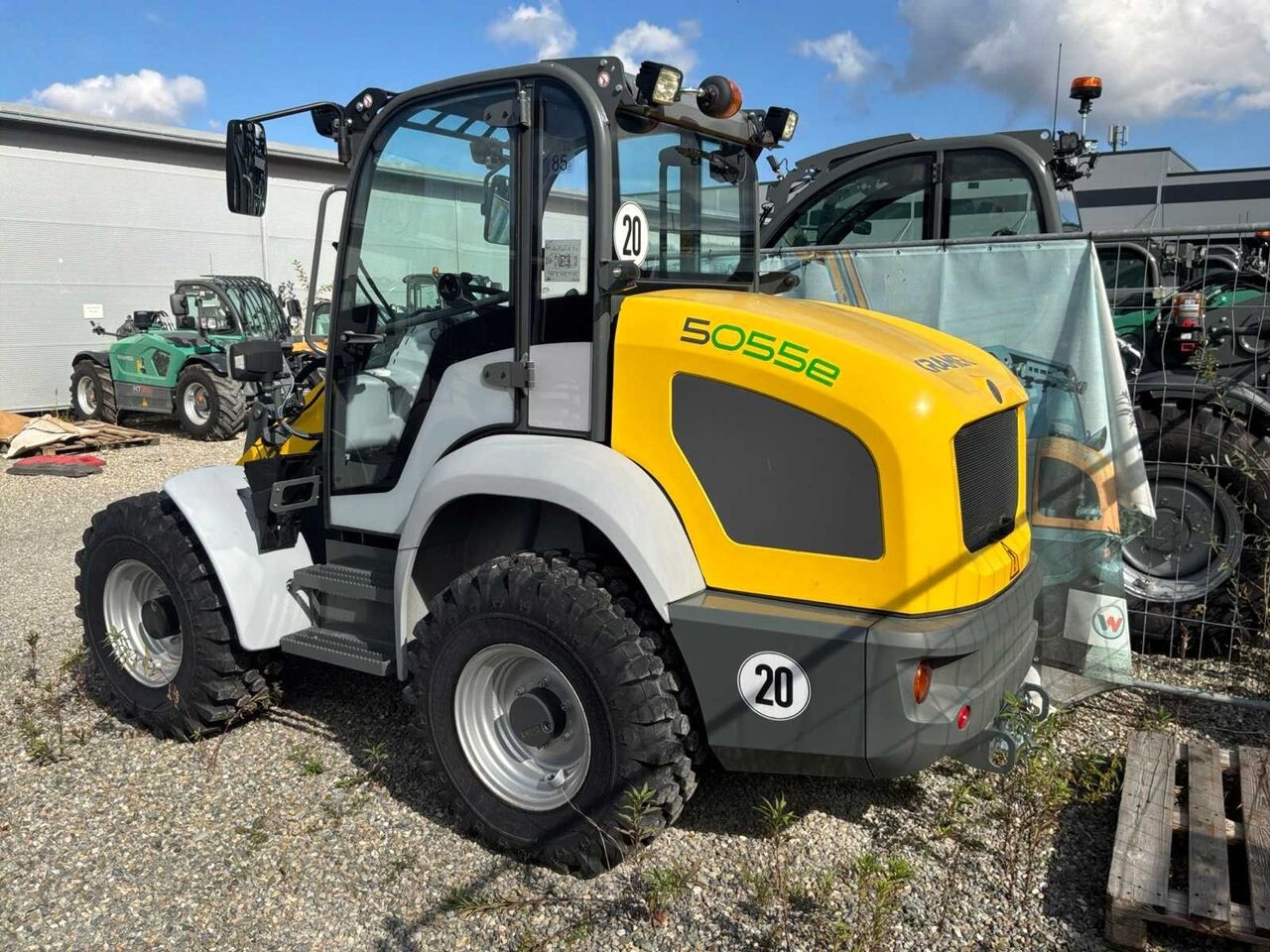 Mobilbagger KRAMER - 5055 E - 2022 - WHEEL LOADERS- Photo 3