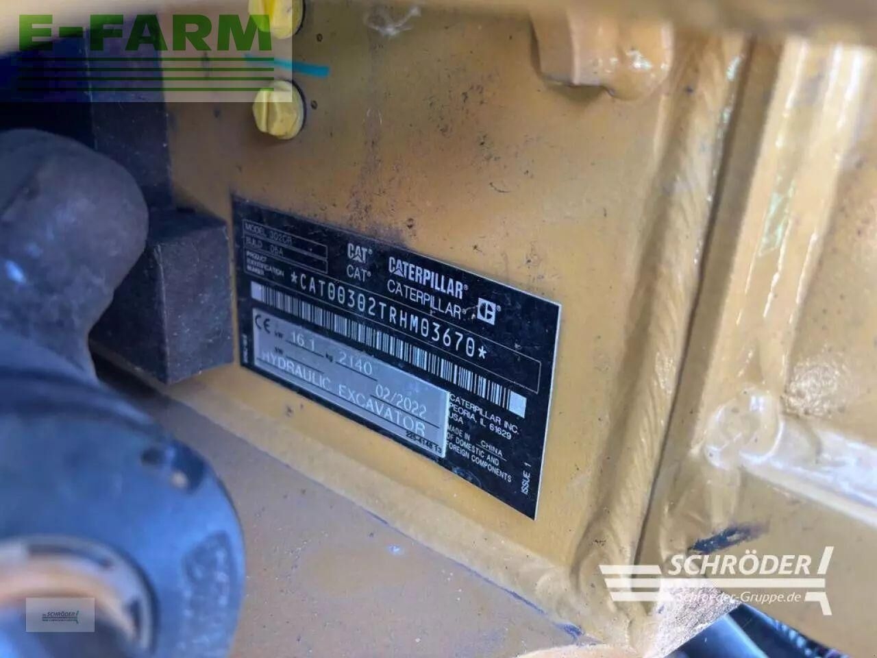 Minibagger Caterpillar 301.6- Photo 3
