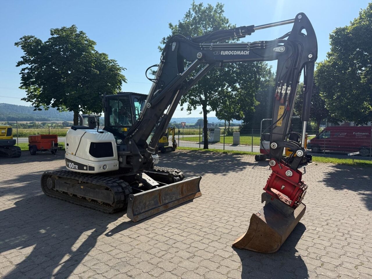 Minibagger Eurocomach 100 TR, BJ 22, 385 BH, HKS Tilt, HS08, GL, TOP Eurocomach 100 TR, BJ 22, 385 BH, HKS Tilt, HS08, GL, TOP- Photo 2