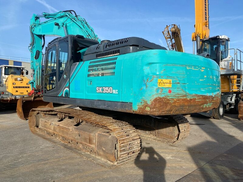 Crawler excavator Kobelco SK350 NLC-10 .- Photo 3