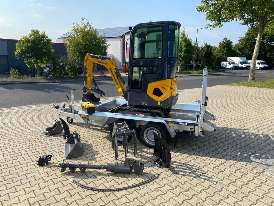 Minibagger Minibagger BK1250KJSR + Tieflader + Zubehör *INKL.19% MWST*BERGER KRAUS*VERSTELLFAHRWERK* KUBOTA*SOFORT!* Minibagger BK1250KJSR + Tieflader + Zubehör *INKL.19% MWST*BERGER KRAUS*VERSTELLFAHRWERK* KUBOTA*SOFORT!*- Photo 3