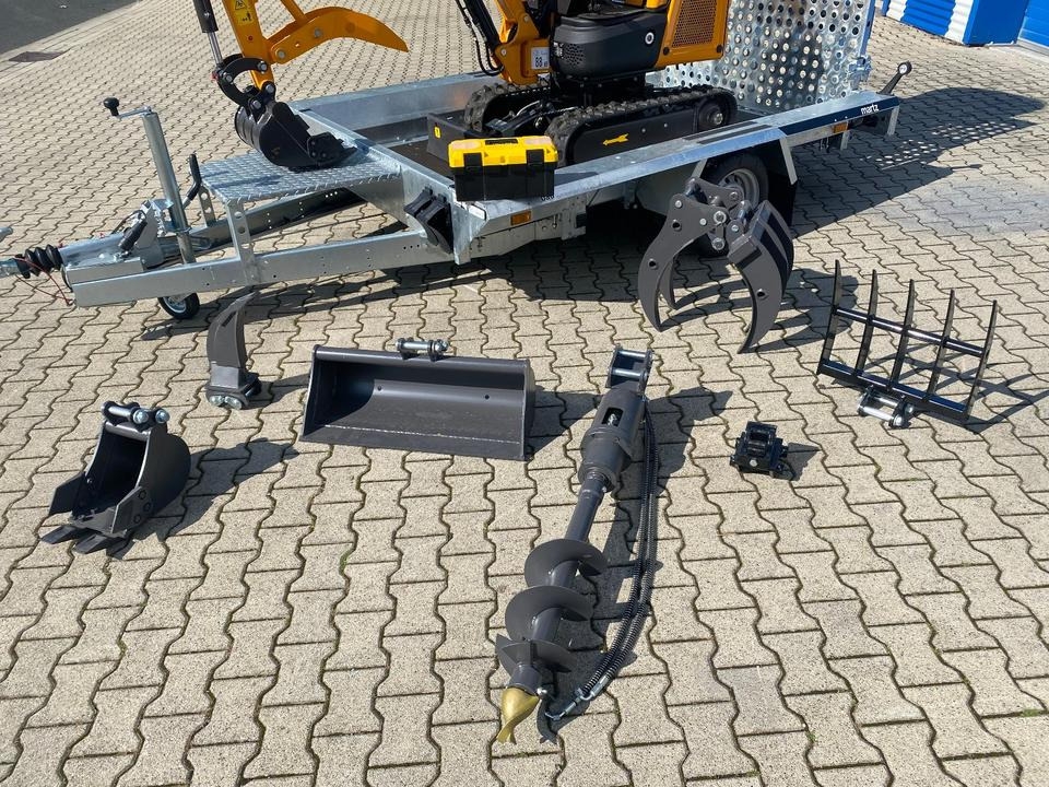 Minibagger Minibagger BK1300JSR + Tieflader + Zubehör *INKL.19% MWST*BERGER KRAUS*VERSTELLFAHRWERK* Minibagger BK1300JSR + Tieflader + Zubehör *INKL.19% MWST*BERGER KRAUS*VERSTELLFAHRWERK*- Photo 2