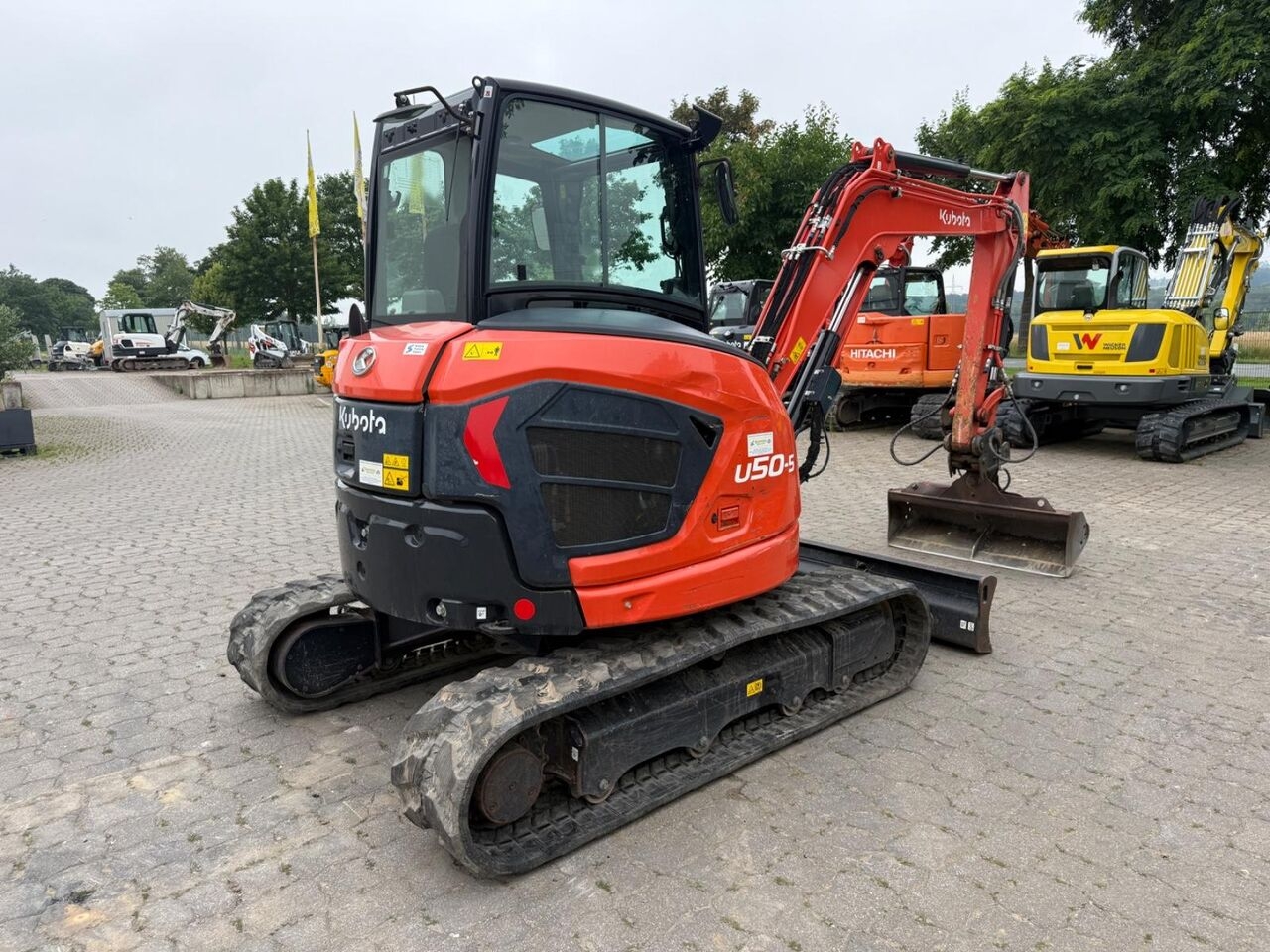 Minibagger Kubota U50-5, BJ 22, 690 BH, ZH I+II, MS03, Tieflöffel- Photo 2