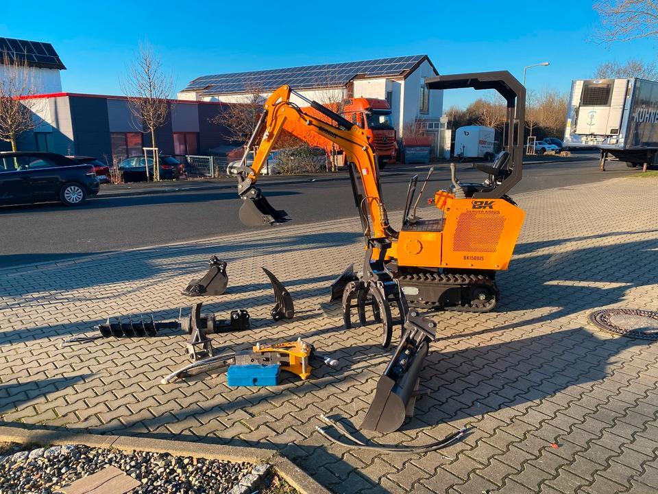 Minibagger Minibagger BK1500JS + Zubehör *INKL.19% MWST*BERGER KRAUS*KUBOTA*JOYSTICK*ZUBEHÖRPAKET GROß*SOFORT!* Minibagger BK1500JS + Zubehör *INKL.19% MWST*BERGER KRAUS*KUBOTA*JOYSTICK*ZUBEHÖRPAKET GROß*SOFORT!*- Photo 2