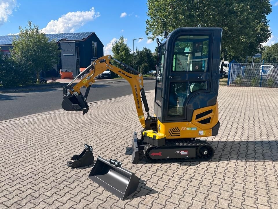 Minibagger Minibagger BK1000KJSR inkl. Schaufelpaket *INKL.19% MWST*BERGER KRAUS*VERSTELLFAHRWERK* SCHWENKARM*SOFORT!*- Photo 2