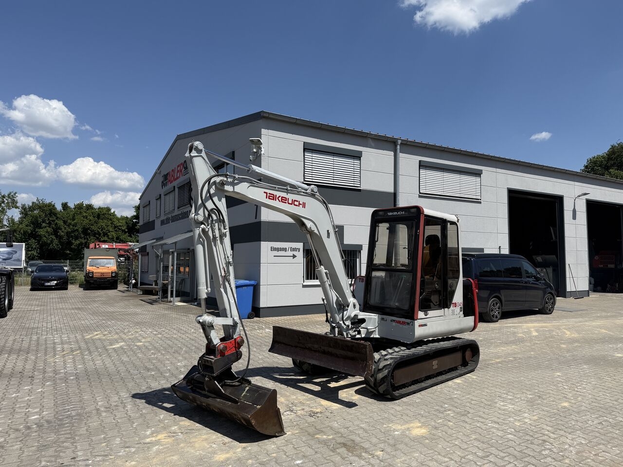 Bagger Takeuchi TB045 Minibagger SW MS03 Takeuchi TB045 Minibagger SW MS03- Photo 2