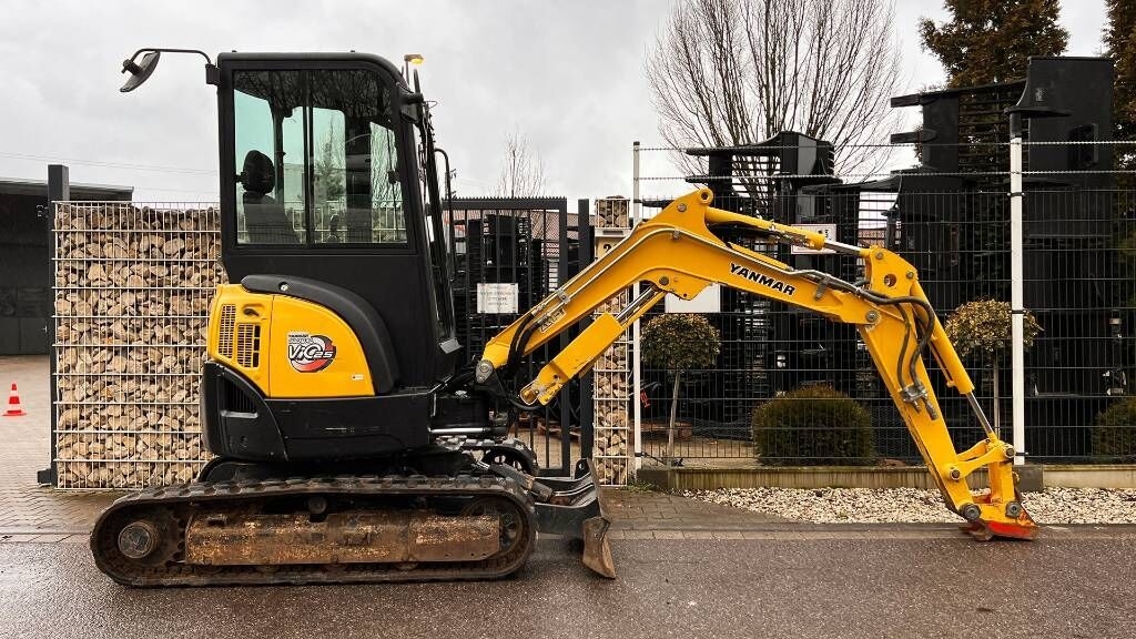 Mini excavator Yanmar Minibagger Vio 25-4 mit Schnellwechsler MS03- Photo 3