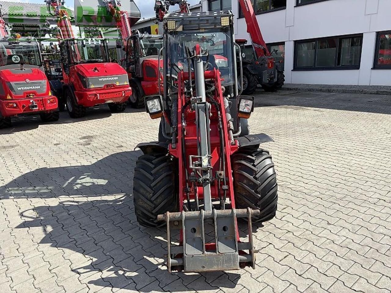 Mini excavator Weidemann 1355cx45 mit kabine 3,2m hubhöhe- Photo 3