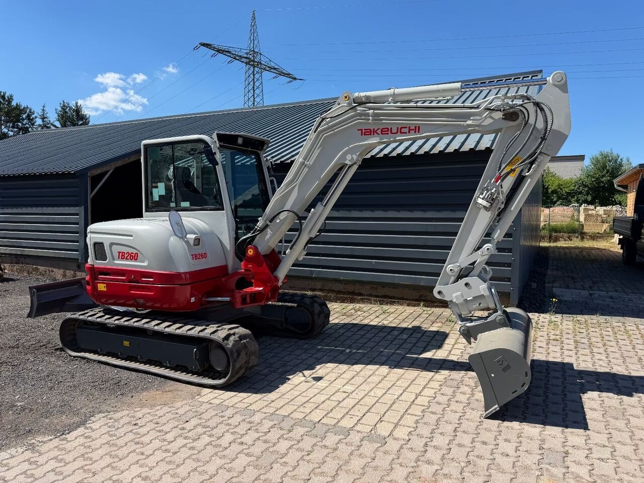 Minigraafmachine Takeuchi TB 260 Powertilt V4- Photo 2
