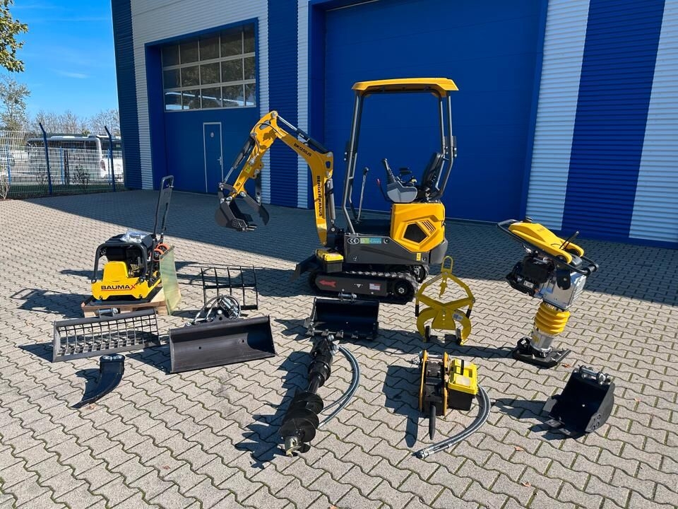 Minibagger Minibagger BK1250JS + Rüttelplatte + Stampfer + Großes Zubehörpaket *INKL.19% MWST*BERGER KRAUS* KUBOTA*SCHWENKARM*SOFORT!*- Photo 2