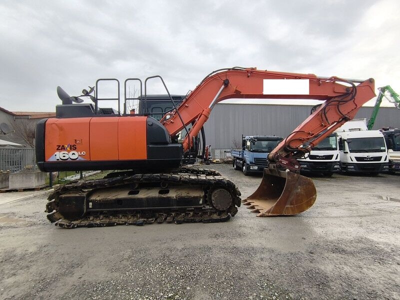 Pelle sur chenille ZX160LC-6 Kettenbagger Schnellwechsler Tieflöffel ZX160LC-6 Kettenbagger Schnellwechsler Tieflöffel- Photo 3
