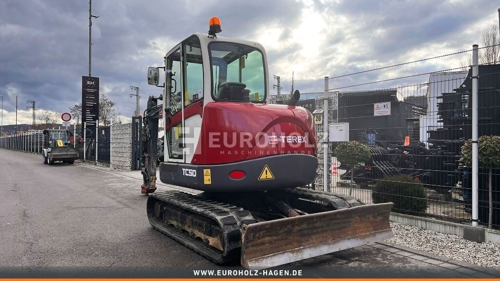 Mini pelle Terex Minibagger TC 50, Schnellwechsler MS03, Knickmatik- Photo 3