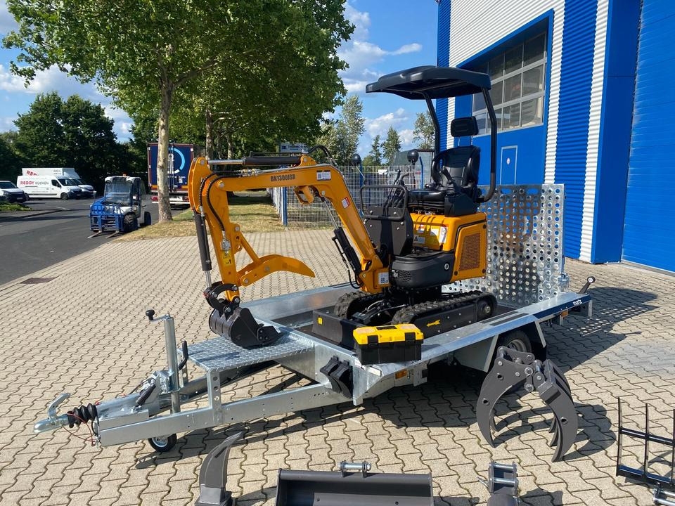 Minibagger Minibagger BK1300JSR + Tieflader + Zubehör *INKL.19% MWST*BERGER KRAUS*VERSTELLFAHRWERK* Minibagger BK1300JSR + Tieflader + Zubehör *INKL.19% MWST*BERGER KRAUS*VERSTELLFAHRWERK*- Photo 3