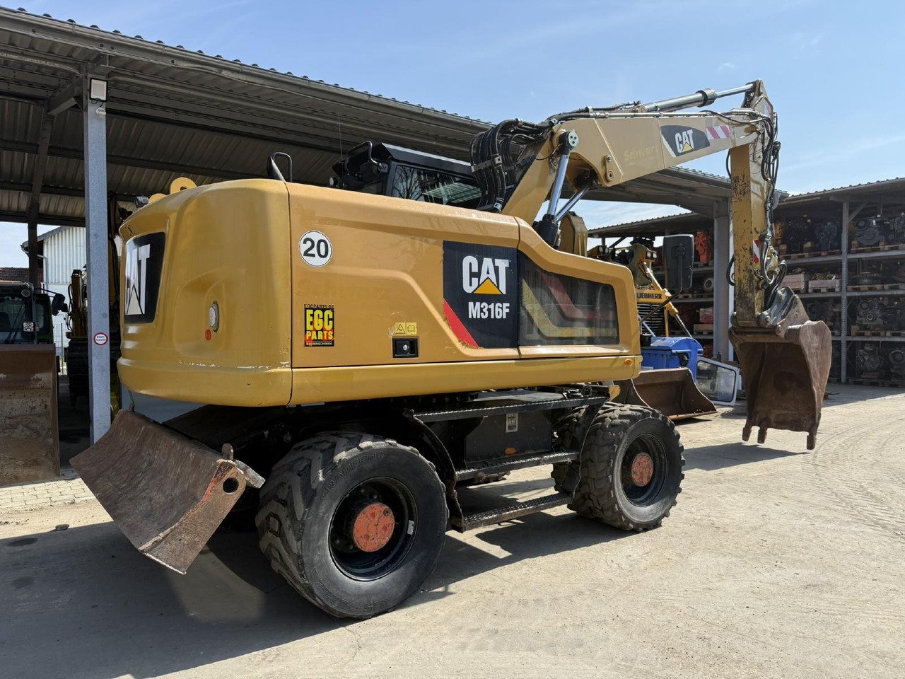 Mobilbagger Caterpillar M 316F Caterpillar M 316F- Photo 2