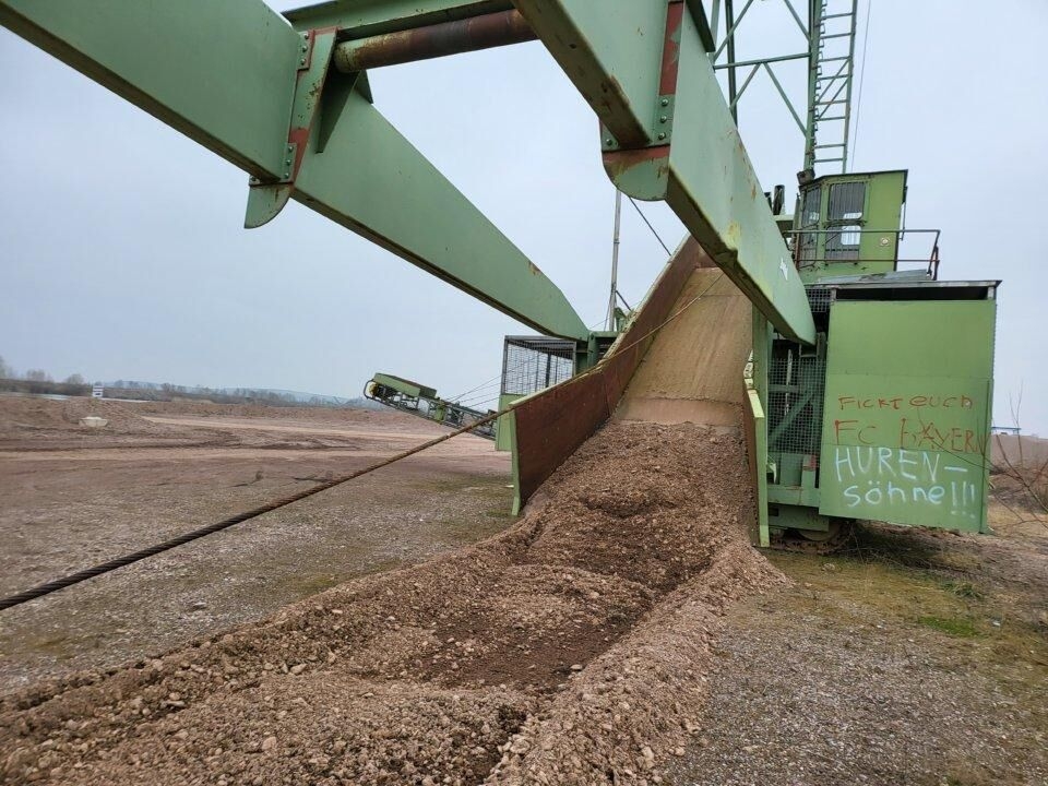 Schürfkübelbagger Stichweh 4m³ Schrapper 4 m³, 42m Lange- Photo 3