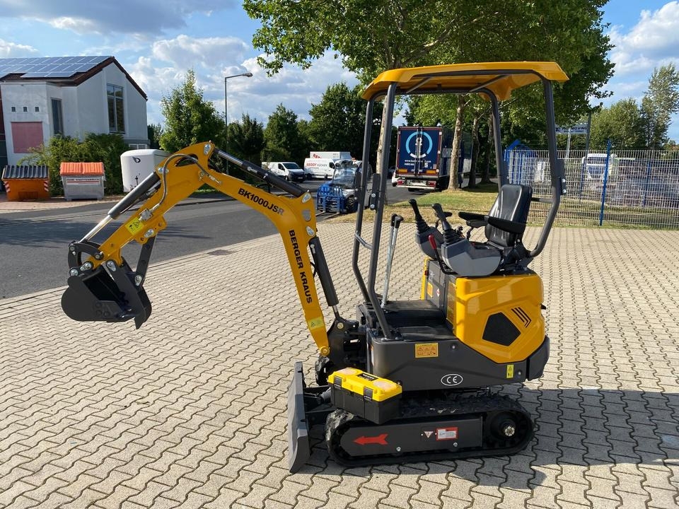 Mini pelle Minibagger BK1000JSR *HERBSTAKTION*INKL.19% MWST*BERGER KRAUS* VERSTELLFAHRWERK* SOFORT!* Minibagger BK1000JSR *HERBSTAKTION*INKL.19% MWST*BERGER KRAUS* VERSTELLFAHRWERK* SOFORT!*- Photo 2