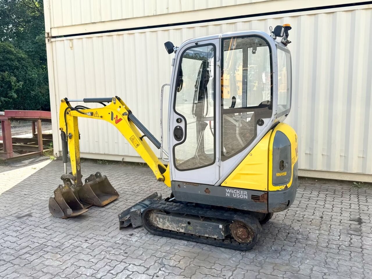 Minigraafmachine Wacker Neuson ET16 / 2019 BJ / 1.390 H / 3x Löffel- Photo 3