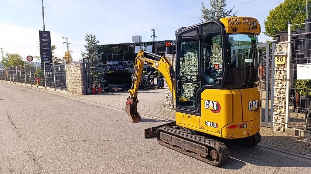 Minibagger CAT 301.8 mit Löffel, Schnellwechsler CW05, Knickmatik- Photo 3