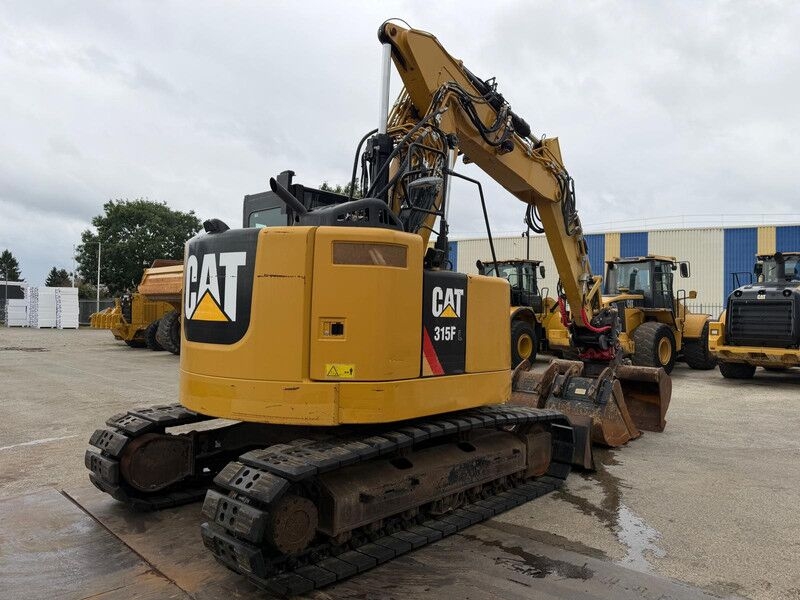 Pelle sur chenille Caterpillar 315FL CR .- Photo 3