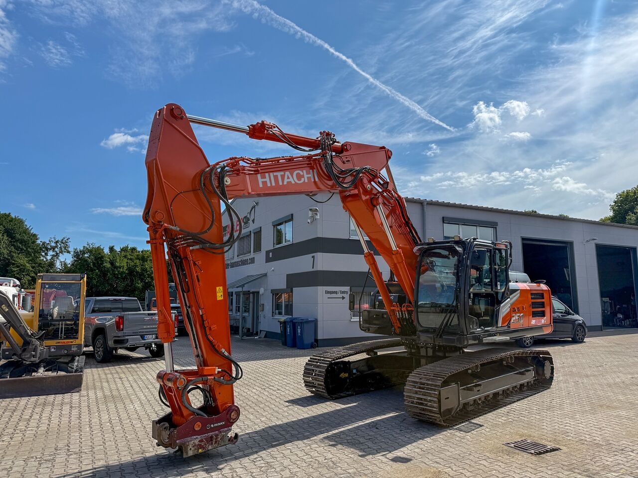 Bagger Hitachi ZX250 LCN-7 OQ80SW vollhydr.- Photo 2