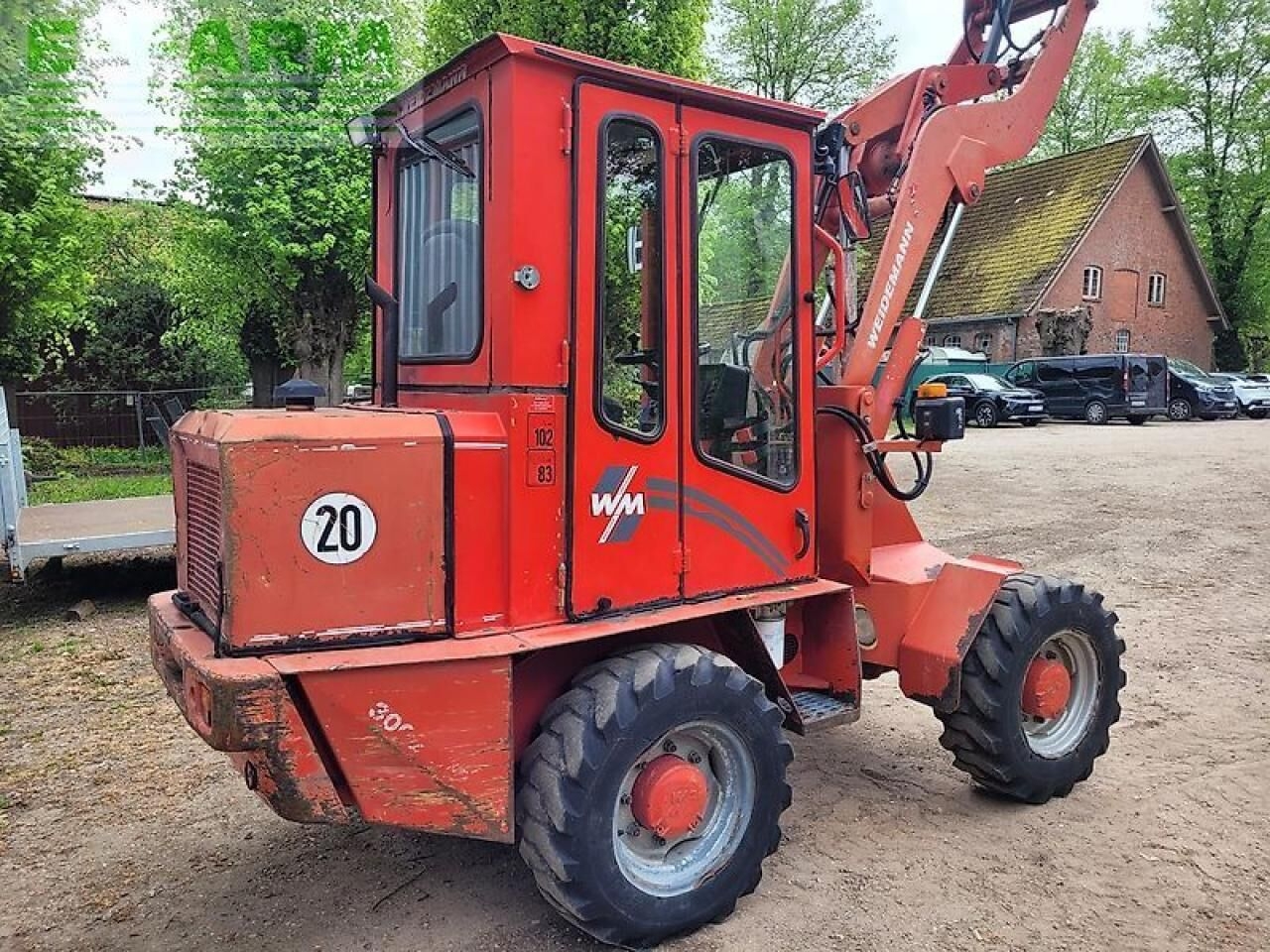 Minibagger Weidemann 3002 d/p hoflader- Photo 2