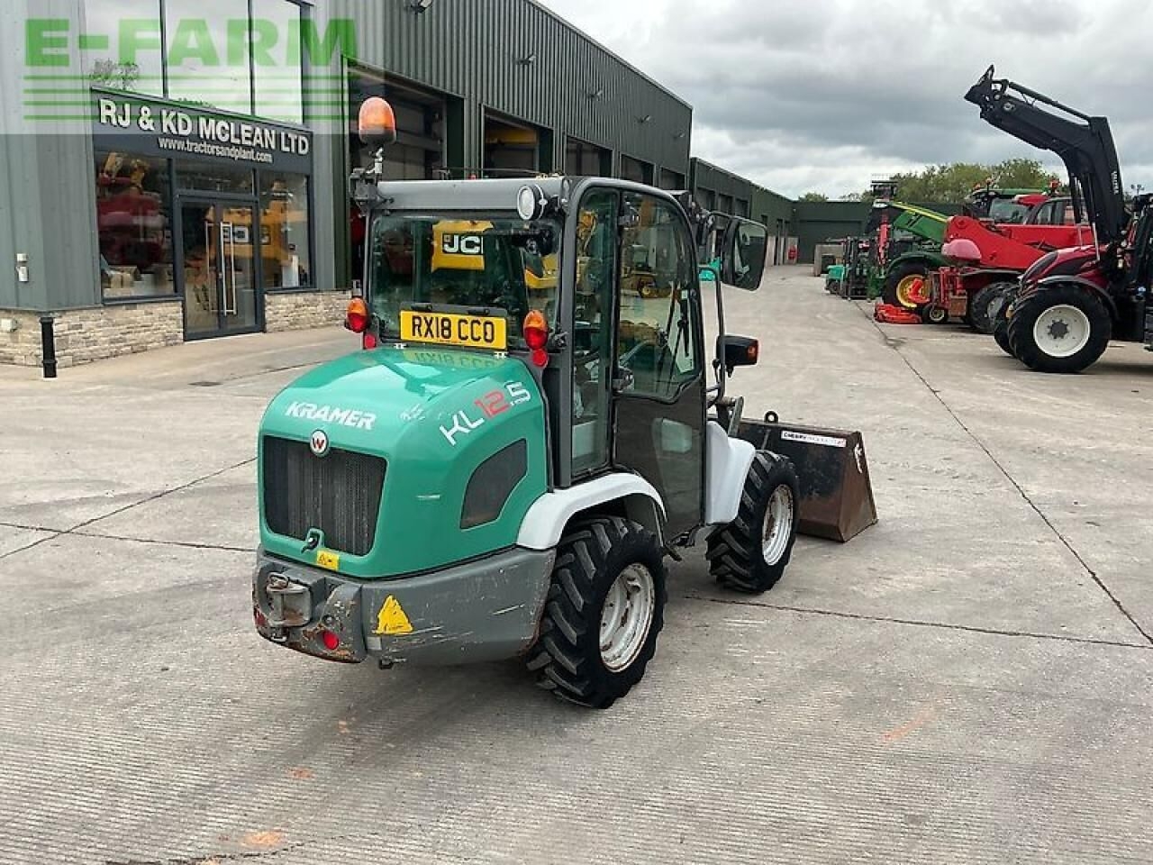 Minibagger kl12.5 wheeled compact loading shovel (st26518) kl12.5 wheeled compact loading shovel (st26518)- Photo 3