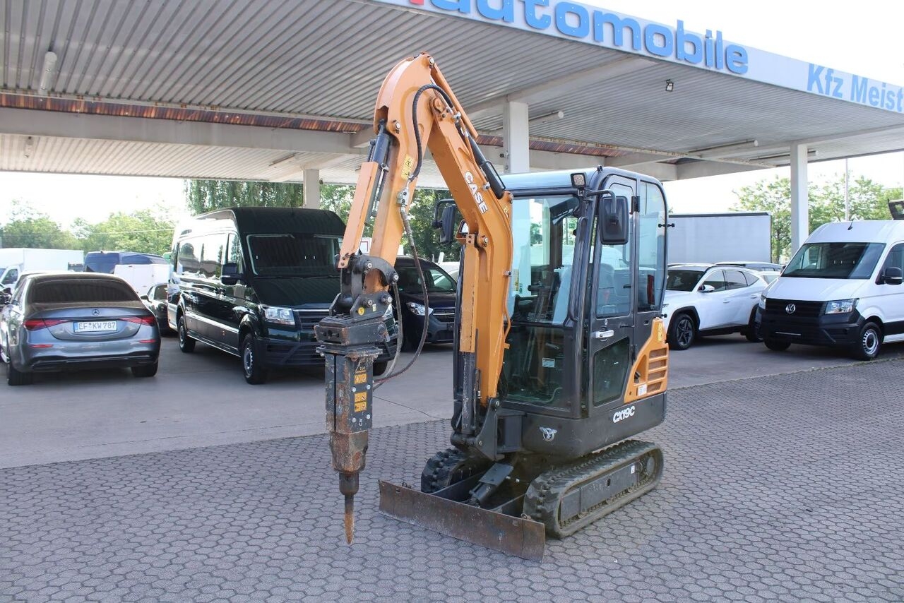 Mini excavator Case CX19C Hammer, 3x Löffel- Photo 2
