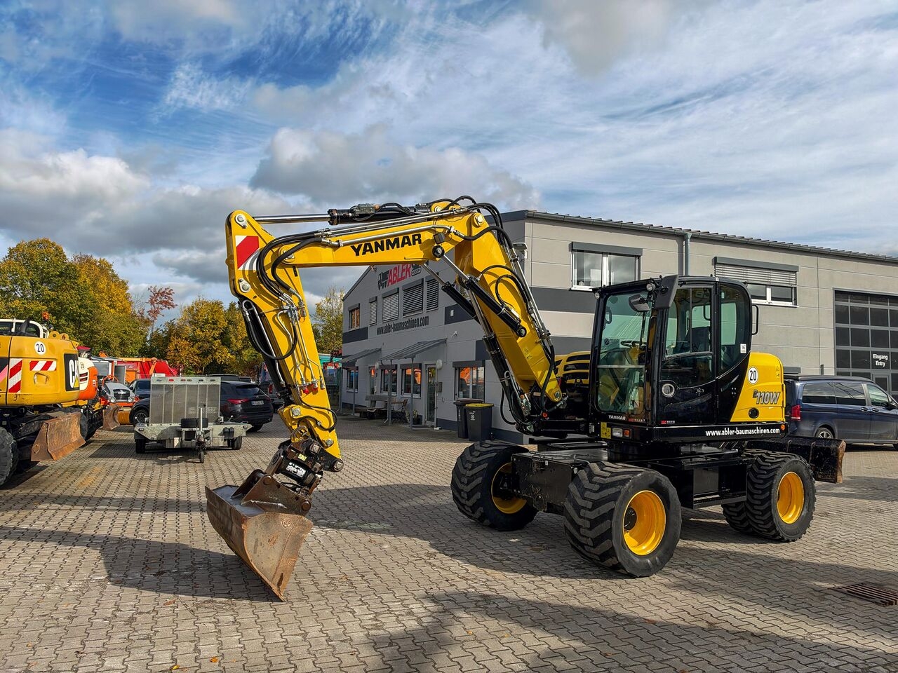 Graafmachine Yanmar B110W Powertilt SW hydr. Kamera- Photo 2