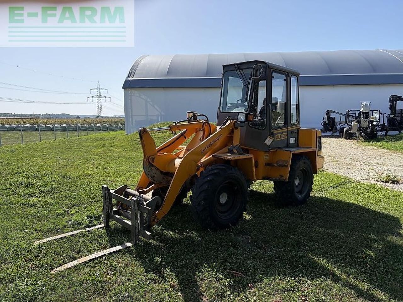 Minibagger Zettelmeyer zl 602 mit kabine, schaufel & klappschaufel +- Photo 2