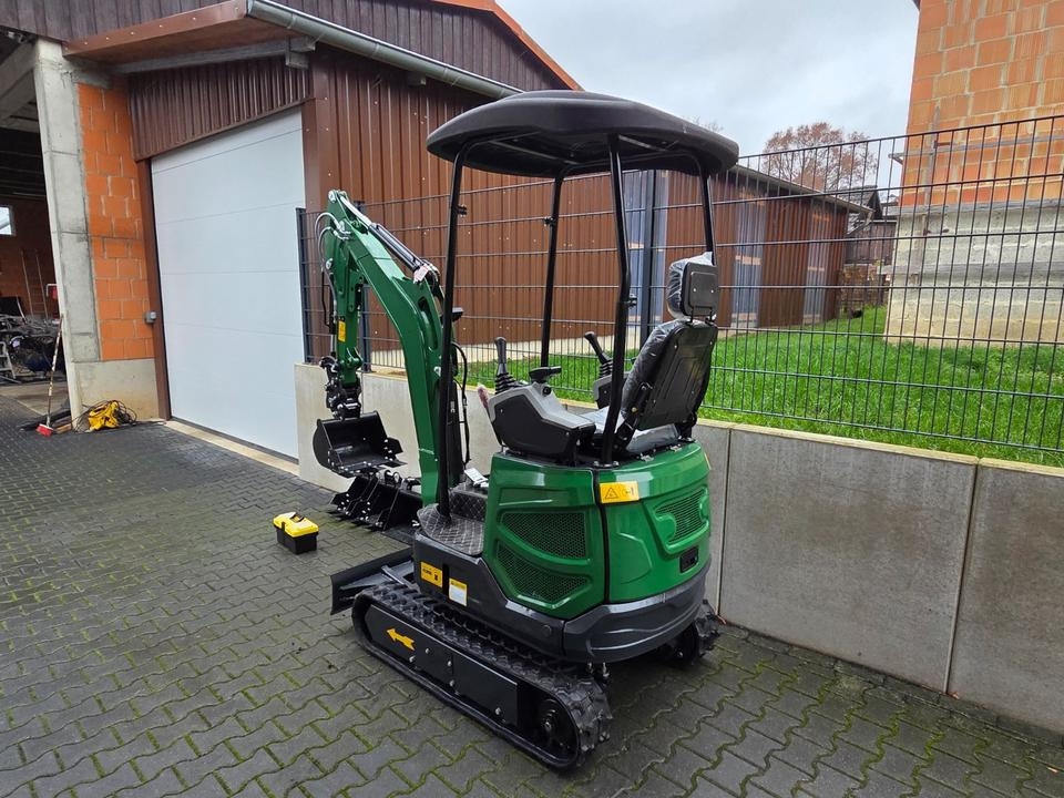 Minibagger Black Friday Minibagger 1,4t Schnellwechsler 18,5 KW Löffelpaket Black Friday Minibagger 1,4t Schnellwechsler 18,5 KW Löffelpaket- Photo 2
