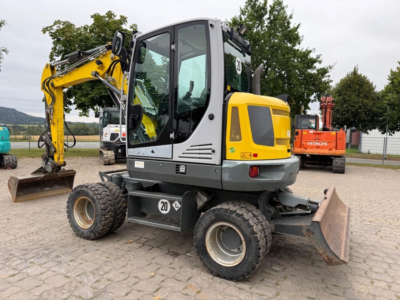 Mobiele graafmachine Wacker EW 65, Bj 21, 1900 BH, hydr. VA, MS03, GLV- Photo 2
