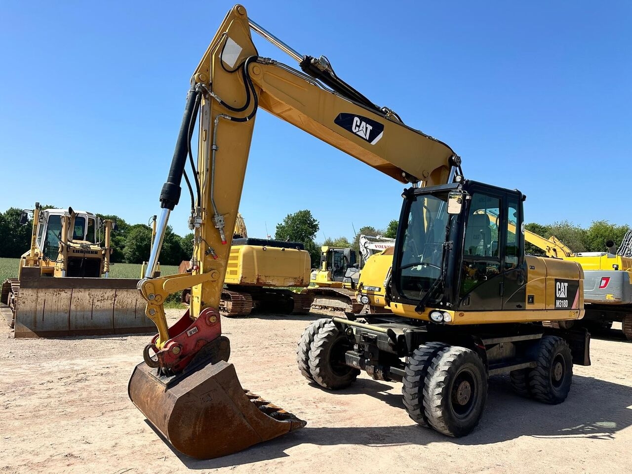 Wheel excavator M 318 D new tires Top Zustand German machine ! M 318 D new tires Top Zustand German machine !- Photo 3