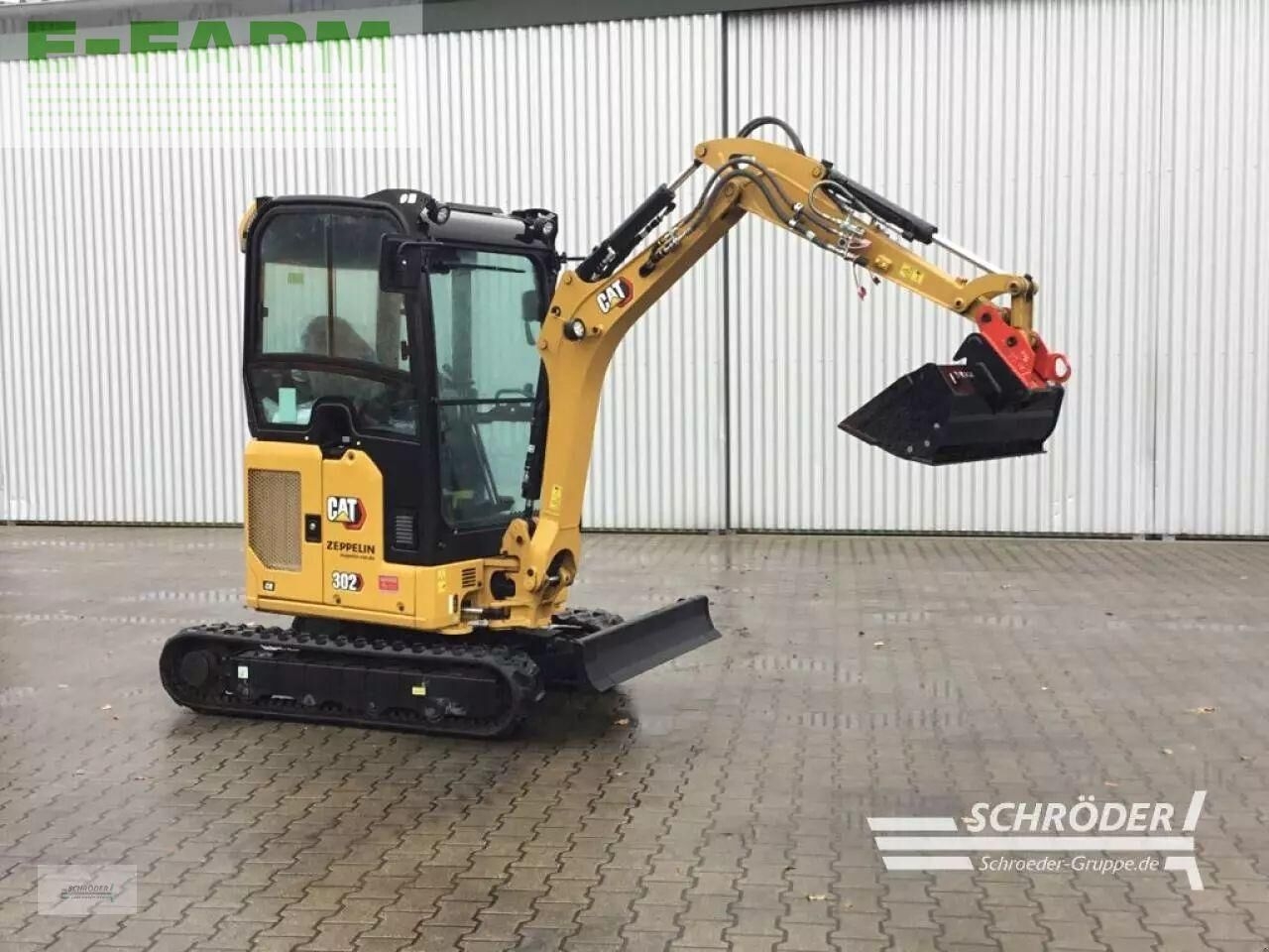 Mini pelle Caterpillar 302 cr mit schwenkmotor- Photo 2