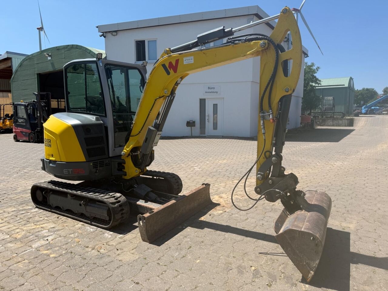 Minibagger Wacker Neuson ET 35, Bj 23, 1100 BH, hydr. SWE HS, TL- Photo 3