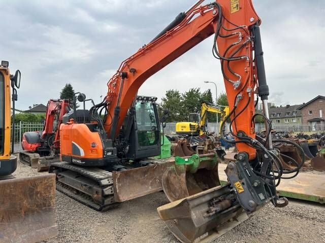 Crawler excavator Doosan DX 140 LCR-5 Kettenbagger / AC / Oilquick OQ70/55- Photo 3